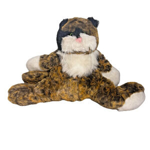 Ganz Heritage Collection Cat Pebble H4379 Plush Tortoie shell Long Hair Vintage
